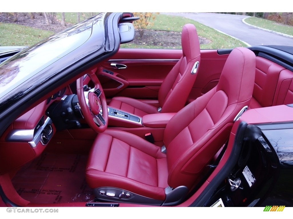 2017 Porsche 911 Carrera Cabriolet Front Seat Photo #130478444