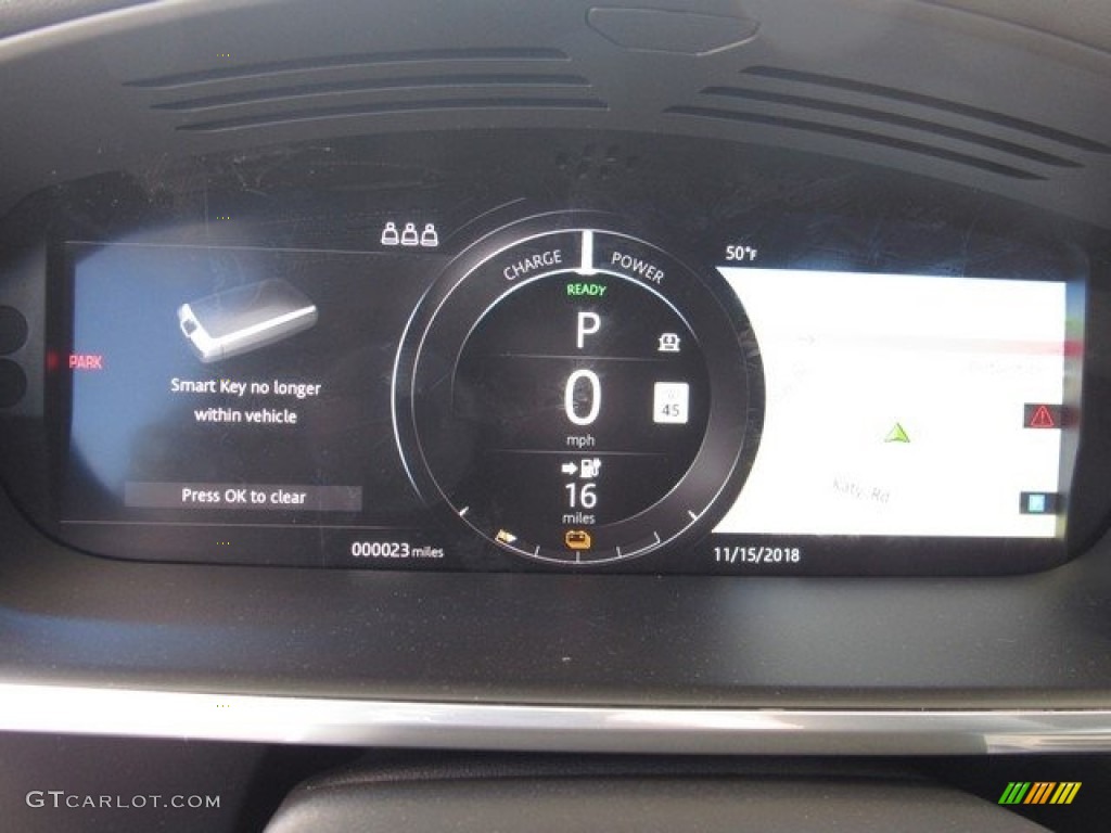 2019 Jaguar I-PACE HSE AWD Gauges Photo #130478642