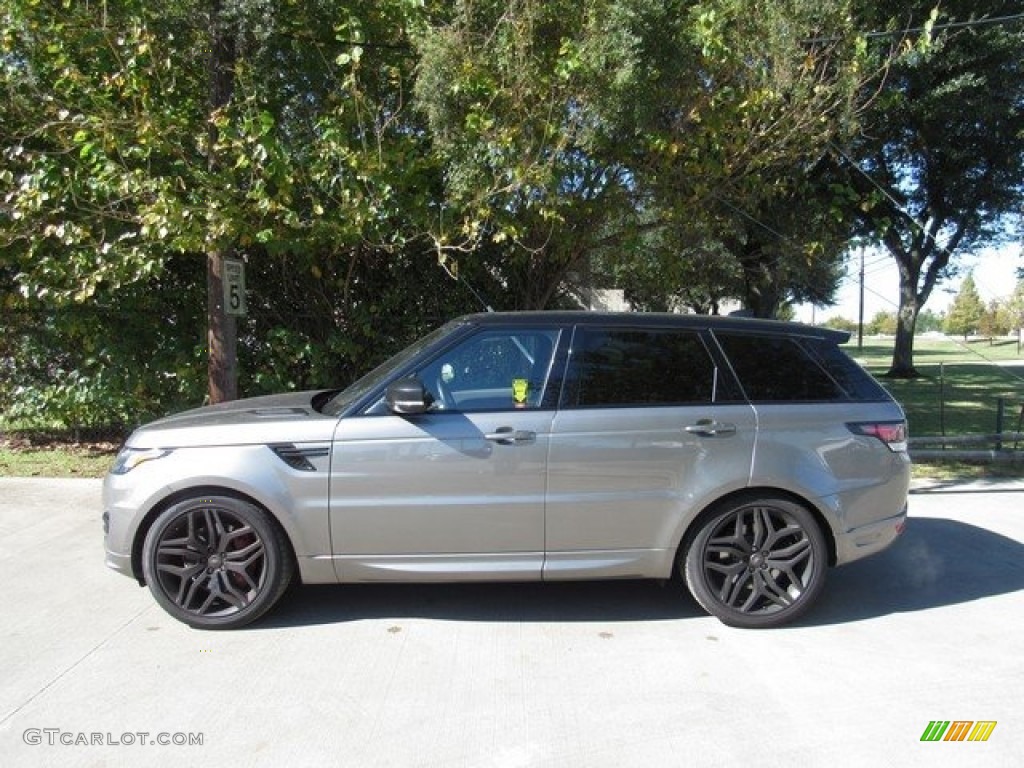 Silicon Silver 2017 Land Rover Range Rover Sport Autobiography Exterior Photo #130479020