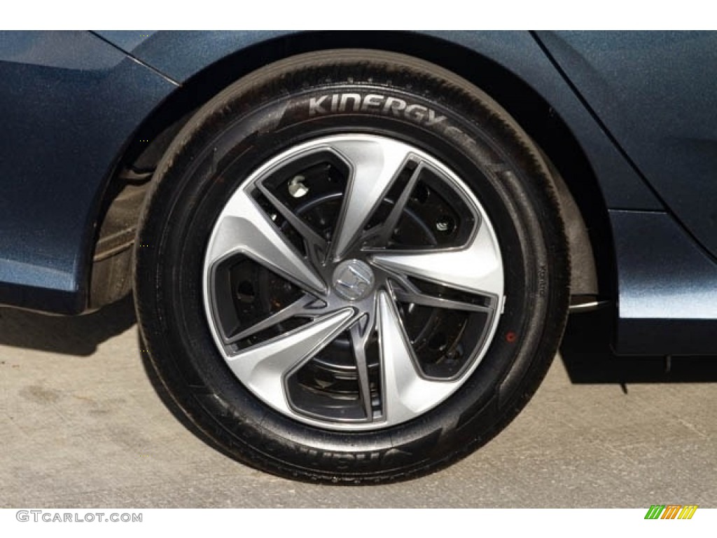 2019 Civic LX Sedan - Cosmic Blue Metallic / Gray photo #11