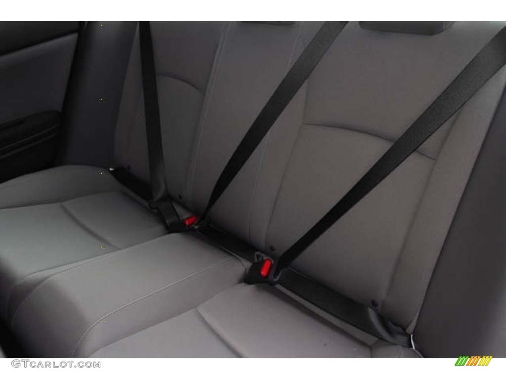 2019 Civic LX Sedan - Cosmic Blue Metallic / Gray photo #24