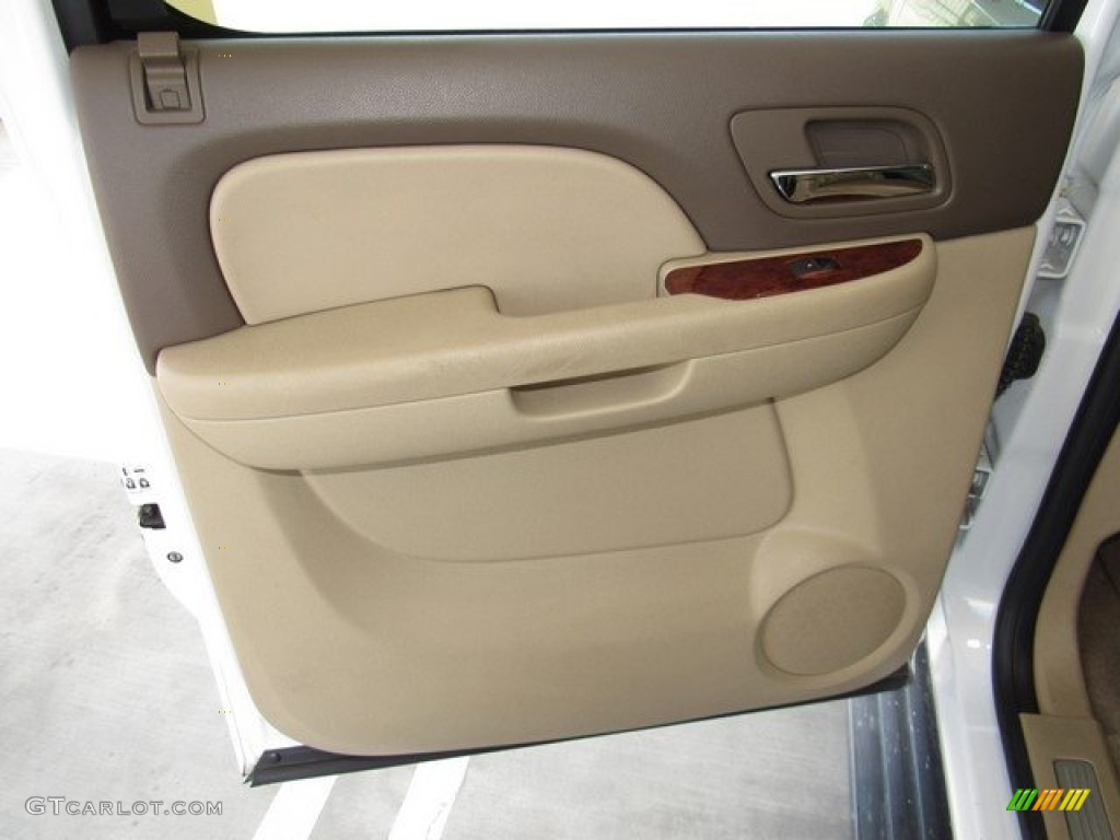 2011 Suburban LTZ - Summit White / Light Cashmere/Dark Cashmere photo #22