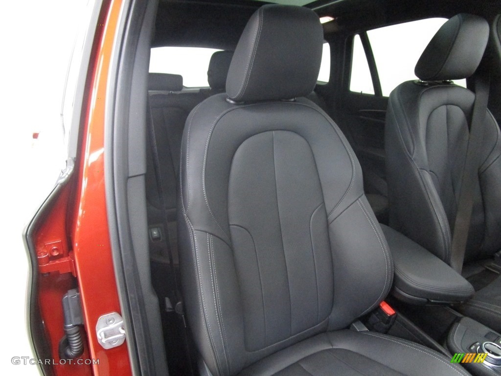 2018 X1 xDrive28i - Sunset Orange Metallic / Black photo #14