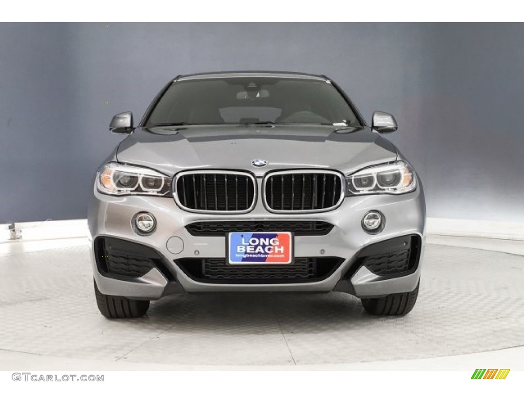 2018 X6 xDrive35i - Space Gray Metallic / Black photo #2