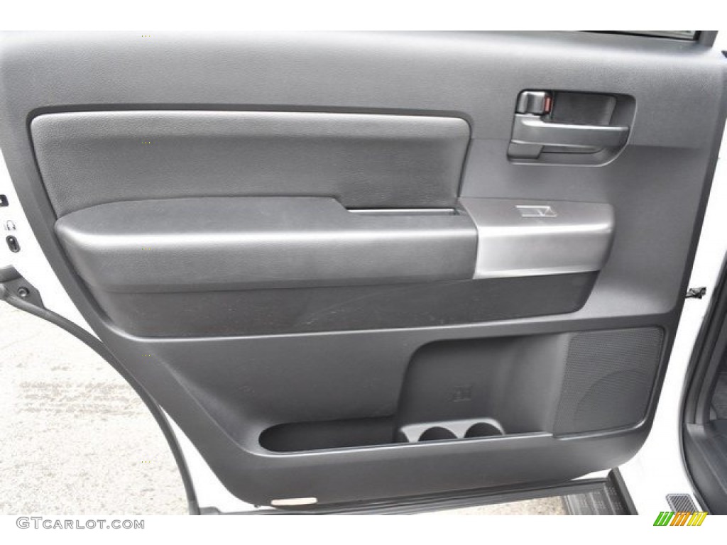 2019 Toyota Sequoia TRD Sport 4x4 Black Door Panel Photo #130483967
