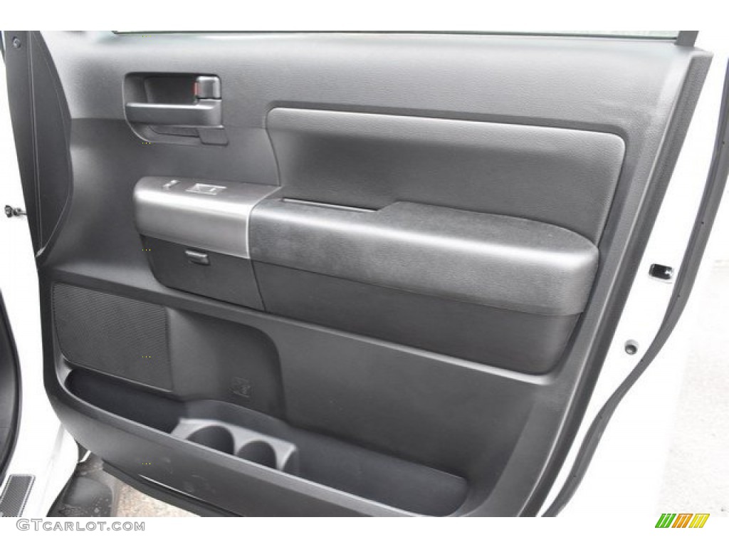 2019 Toyota Sequoia TRD Sport 4x4 Black Door Panel Photo #130483988