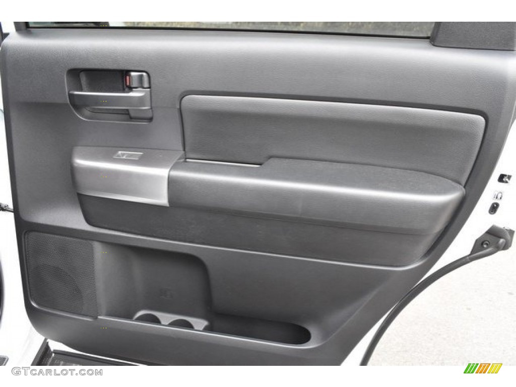 2019 Toyota Sequoia TRD Sport 4x4 Black Door Panel Photo #130484009