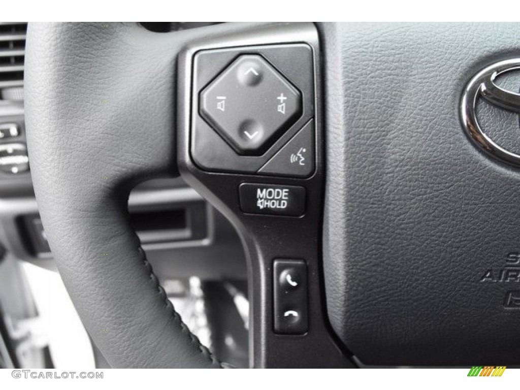 2019 Toyota Sequoia TRD Sport 4x4 Black Steering Wheel Photo #130484072