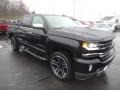 2018 Black Chevrolet Silverado 1500 LTZ Crew Cab 4x4  photo #7