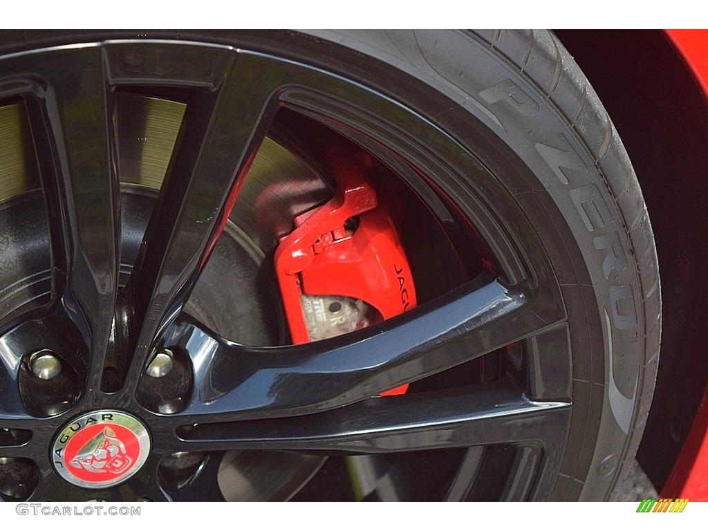 2017 F-TYPE Convertible - Caldera Red / SVR Quilted Jet W/Red Stitching photo #18