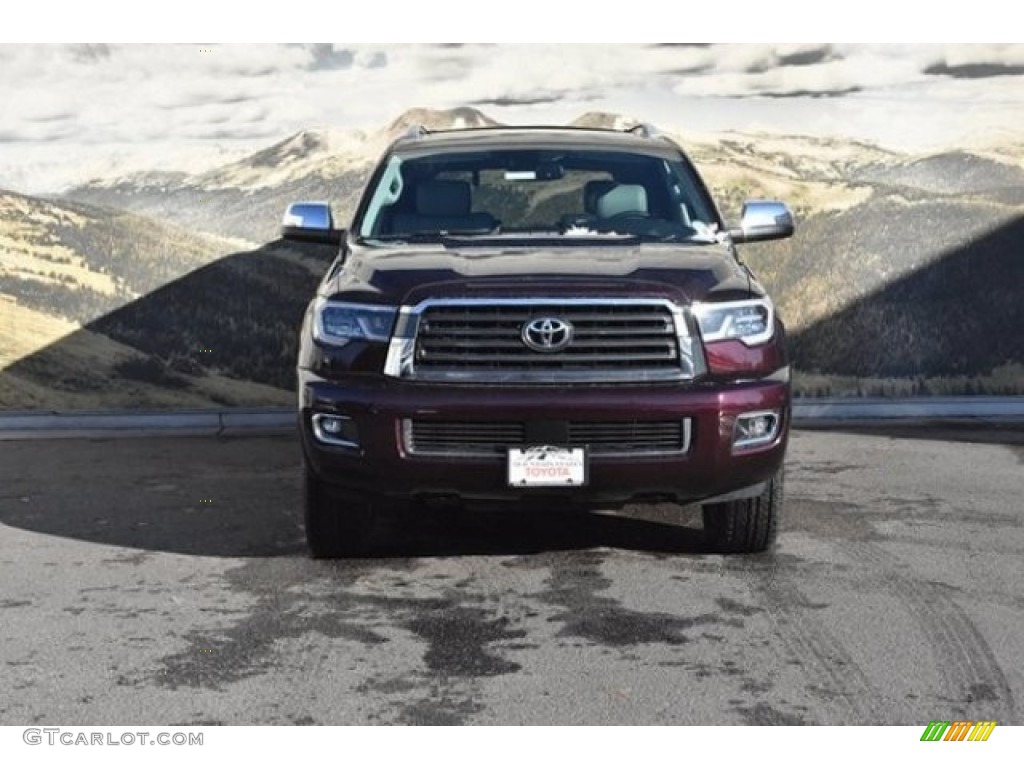 2019 Sequoia Limited 4x4 - Sizzling Crimson Mica / Graphite photo #2