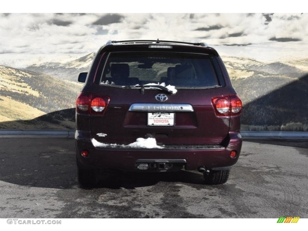 2019 Sequoia Limited 4x4 - Sizzling Crimson Mica / Graphite photo #4