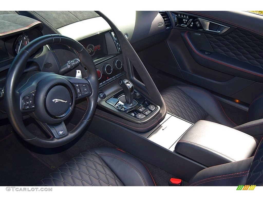 2017 Jaguar F-TYPE Convertible Front Seat Photo #130484666