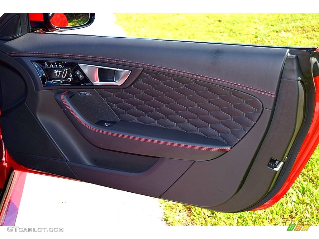 2017 F-TYPE Convertible - Caldera Red / SVR Quilted Jet W/Red Stitching photo #45