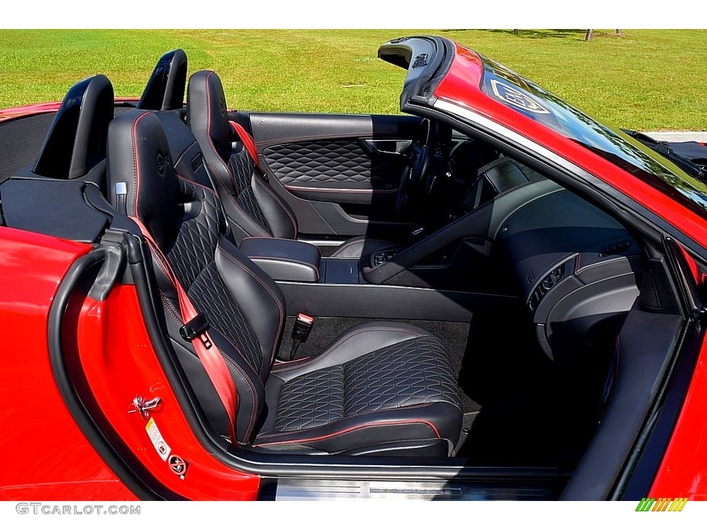 2017 Jaguar F-TYPE Convertible Front Seat Photo #130484885