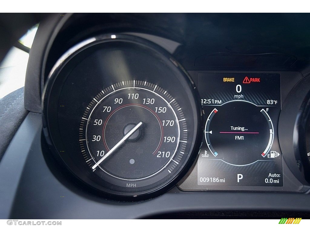 2017 Jaguar F-TYPE Convertible Gauges Photo #130485182