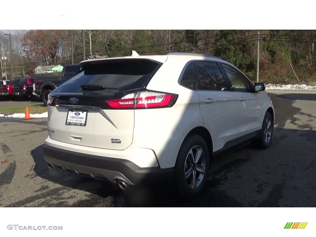 2019 Edge SEL AWD - White Platinum / Dune photo #7