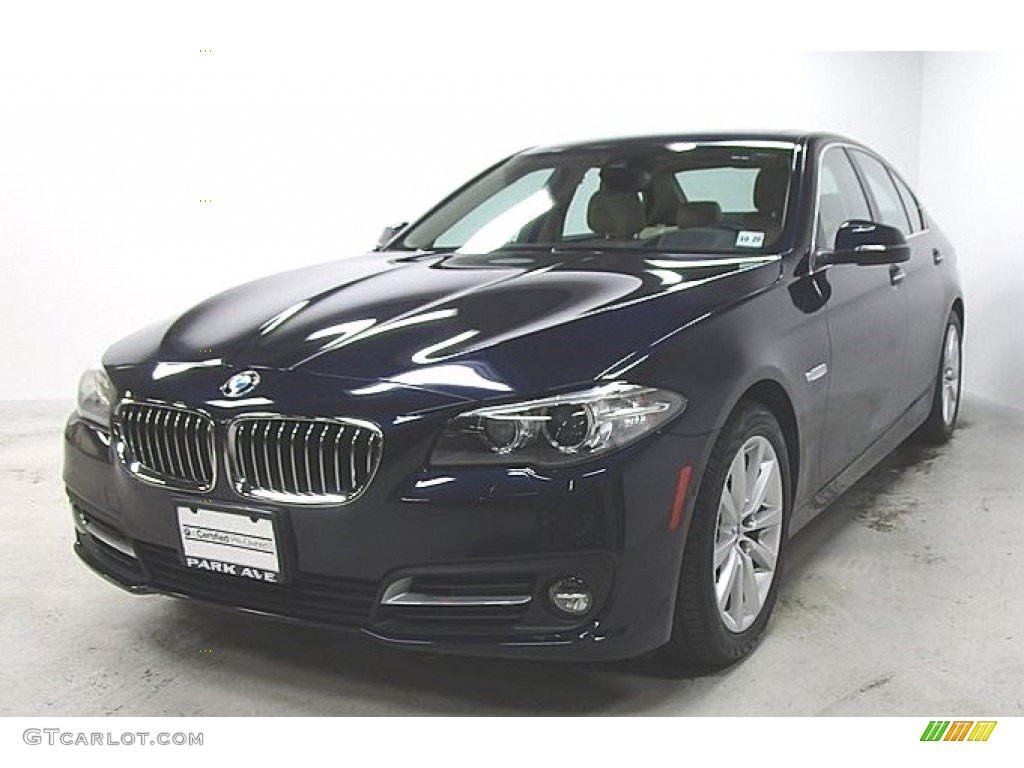 2016 5 Series 535i xDrive Sedan - Imperial Blue Metallic / Venetian Beige/Black photo #1