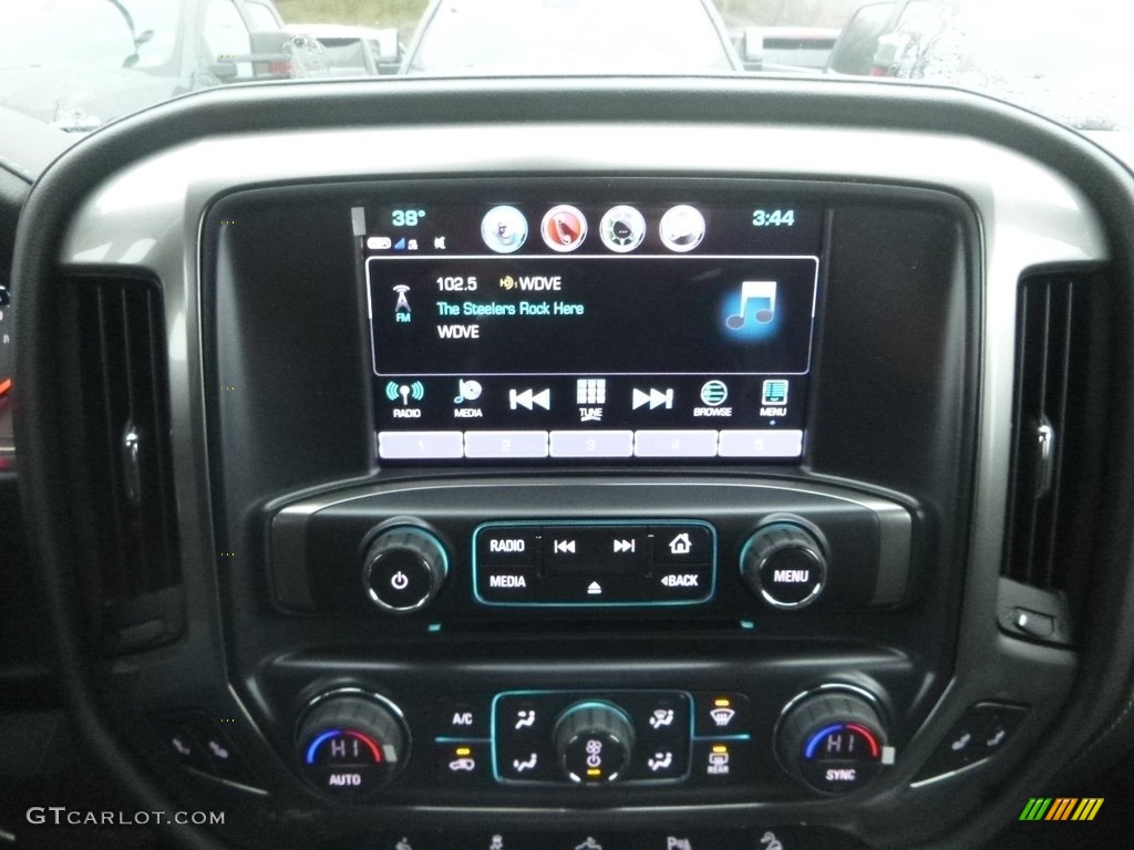 2018 Silverado 1500 LTZ Crew Cab 4x4 - Black / Jet Black photo #17