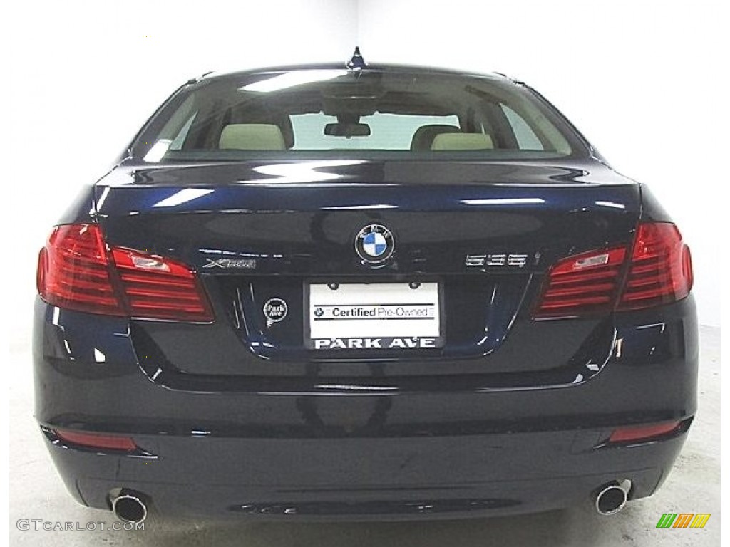2016 5 Series 535i xDrive Sedan - Imperial Blue Metallic / Venetian Beige/Black photo #3