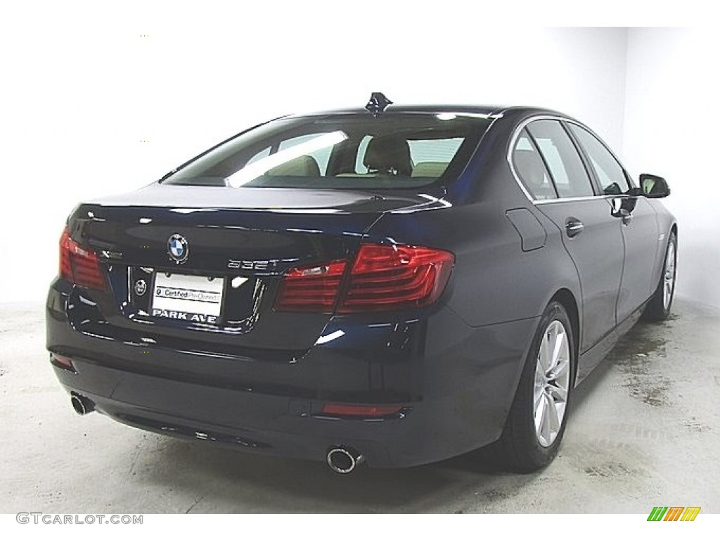 2016 5 Series 535i xDrive Sedan - Imperial Blue Metallic / Venetian Beige/Black photo #4