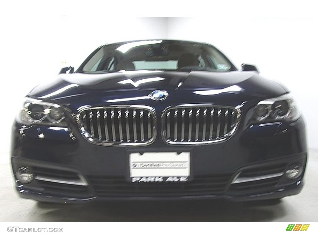 2016 5 Series 535i xDrive Sedan - Imperial Blue Metallic / Venetian Beige/Black photo #7