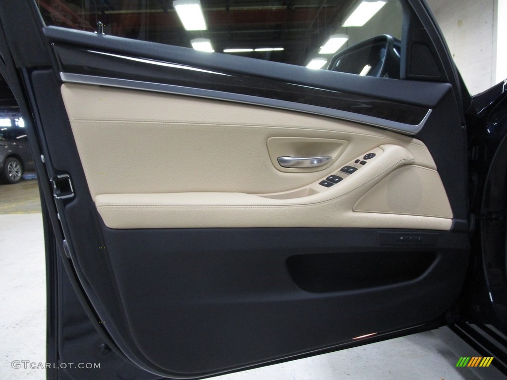 2016 5 Series 535i xDrive Sedan - Imperial Blue Metallic / Venetian Beige/Black photo #8