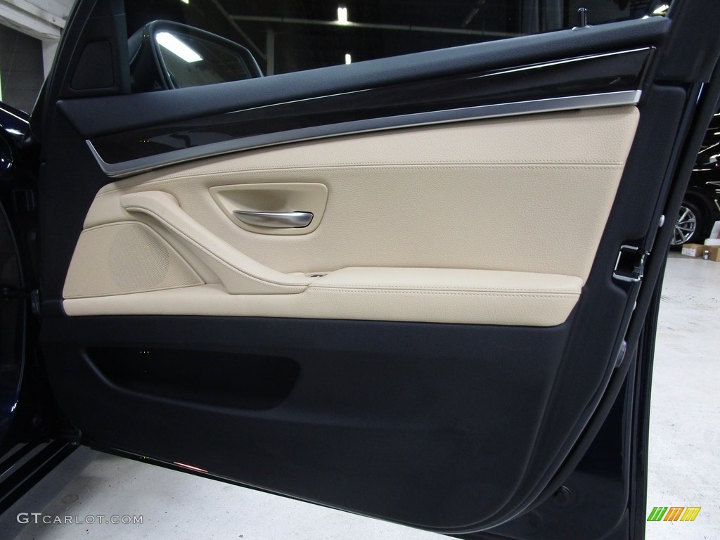 2016 5 Series 535i xDrive Sedan - Imperial Blue Metallic / Venetian Beige/Black photo #14