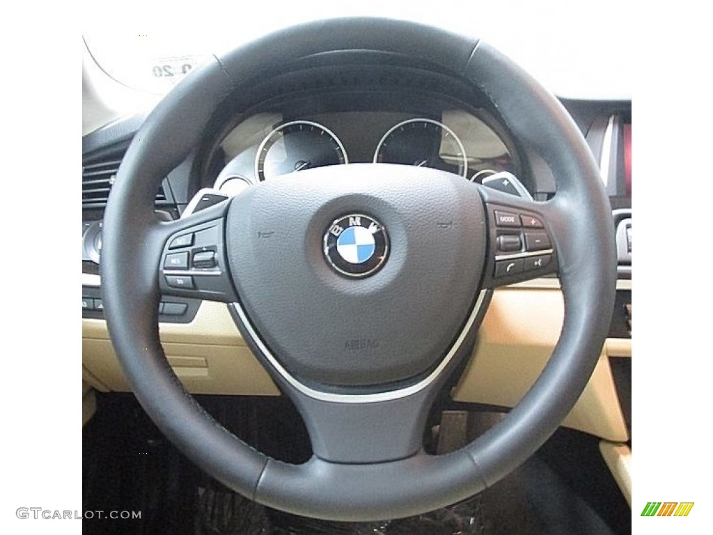 2016 5 Series 535i xDrive Sedan - Imperial Blue Metallic / Venetian Beige/Black photo #24