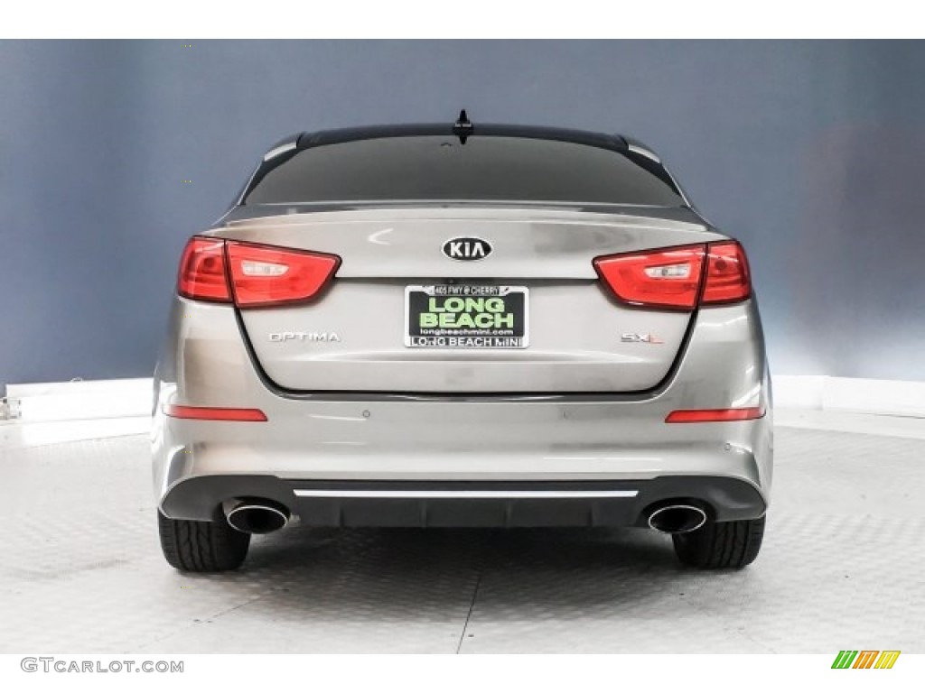 2015 Optima SXL Turbo - Titanium Metallic / Black photo #3