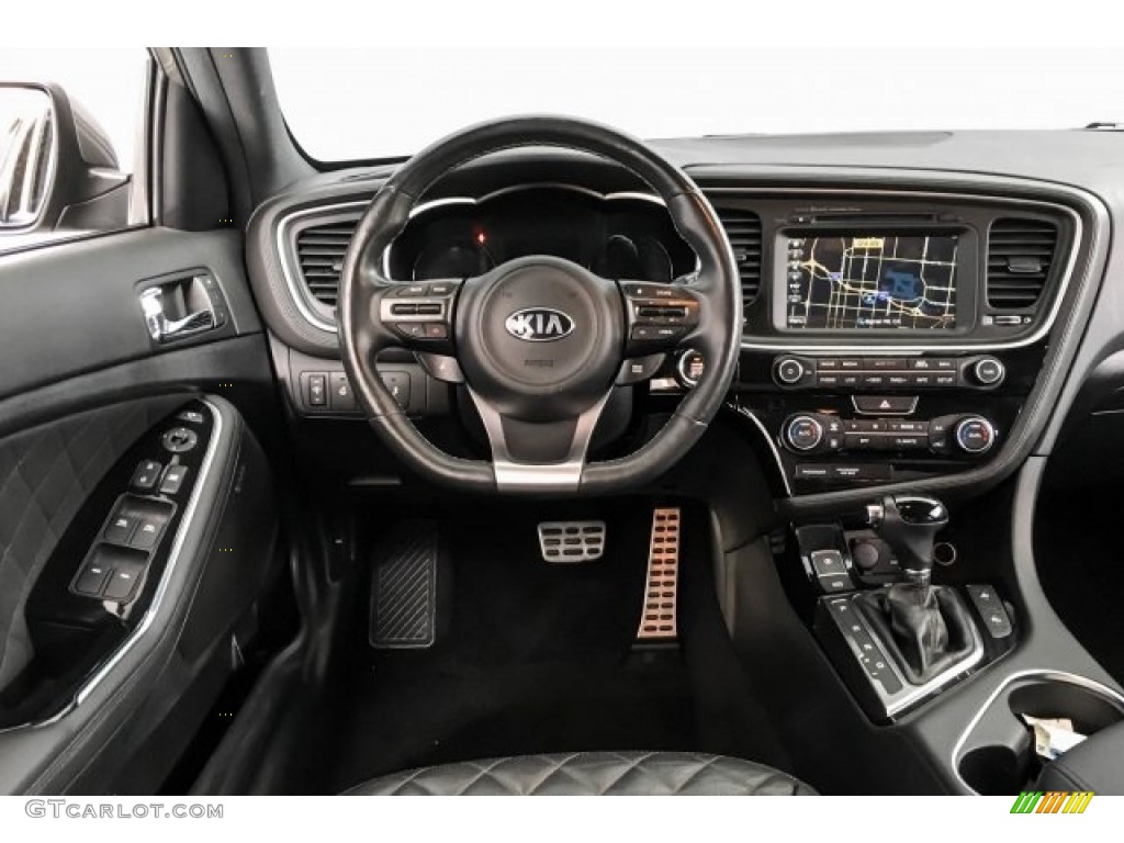 2015 Optima SXL Turbo - Titanium Metallic / Black photo #4