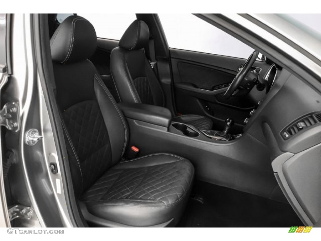 2015 Optima SXL Turbo - Titanium Metallic / Black photo #6