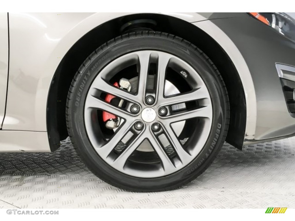 2015 Optima SXL Turbo - Titanium Metallic / Black photo #8