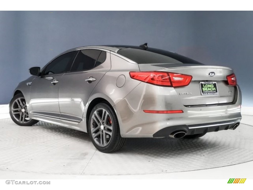 2015 Optima SXL Turbo - Titanium Metallic / Black photo #10
