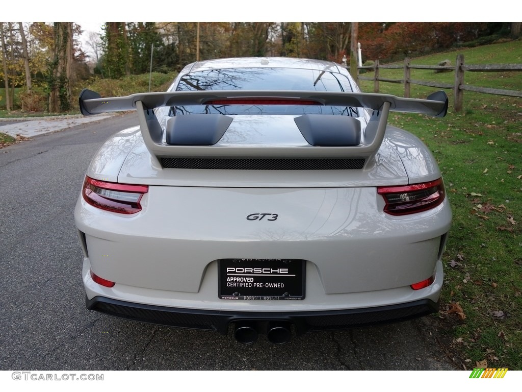 2018 911 GT3 - Chalk / Black photo #5