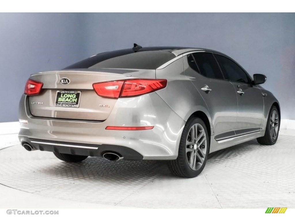 2015 Optima SXL Turbo - Titanium Metallic / Black photo #19