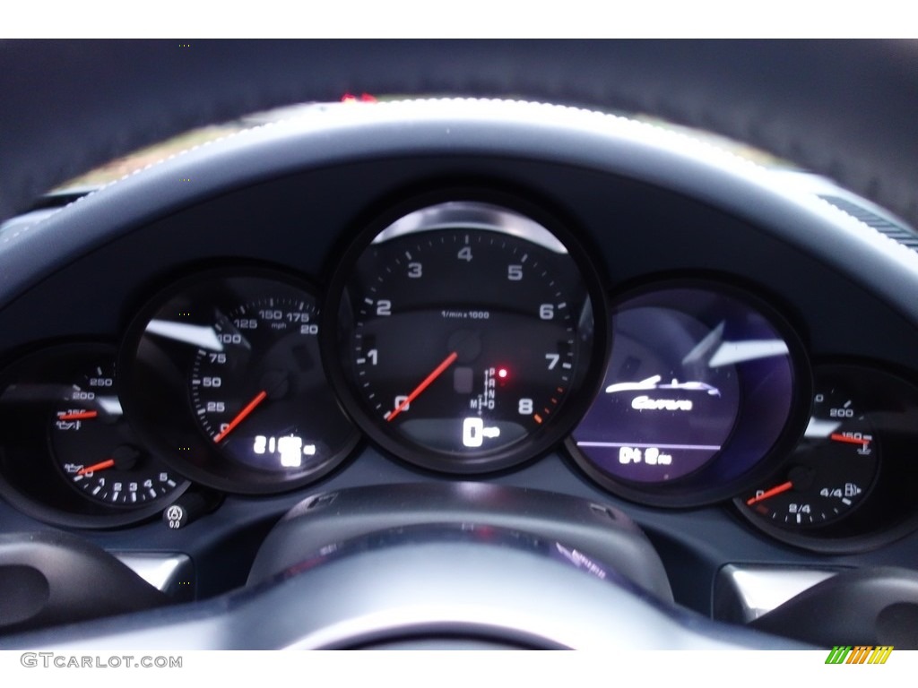 2017 Porsche 911 Carrera Cabriolet Gauges Photo #130487888