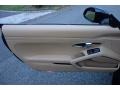 Luxor Beige 2017 Porsche 911 Carrera S Cabriolet Door Panel