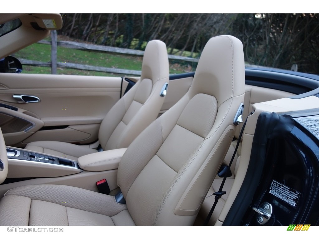 2017 911 Carrera S Cabriolet - Night Blue Metallic / Luxor Beige photo #13