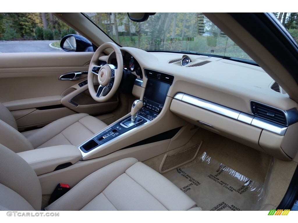 2017 911 Carrera S Cabriolet - Night Blue Metallic / Luxor Beige photo #15