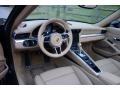 Luxor Beige 2017 Porsche 911 Carrera S Cabriolet Dashboard