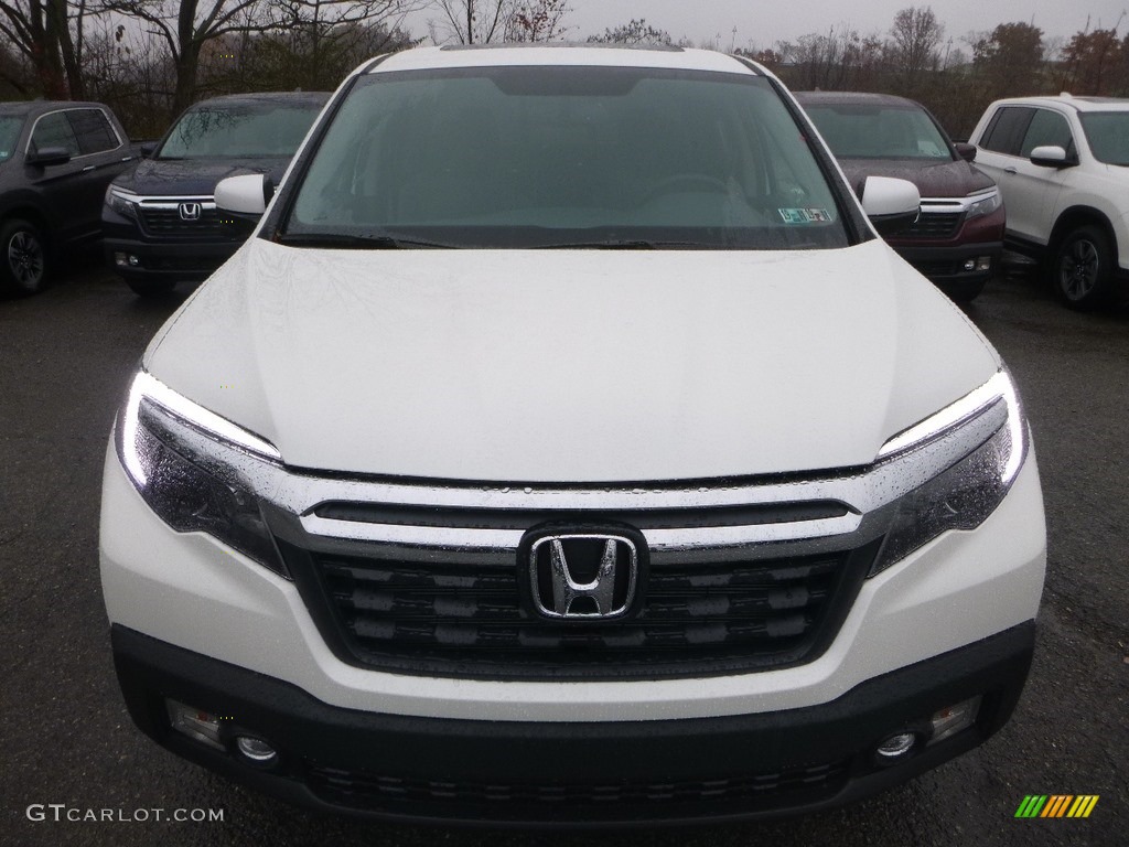 2019 Ridgeline RTL-T AWD - White Diamond Pearl / Black photo #6