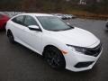 Platinum White Pearl 2019 Honda Civic Sport Sedan Exterior