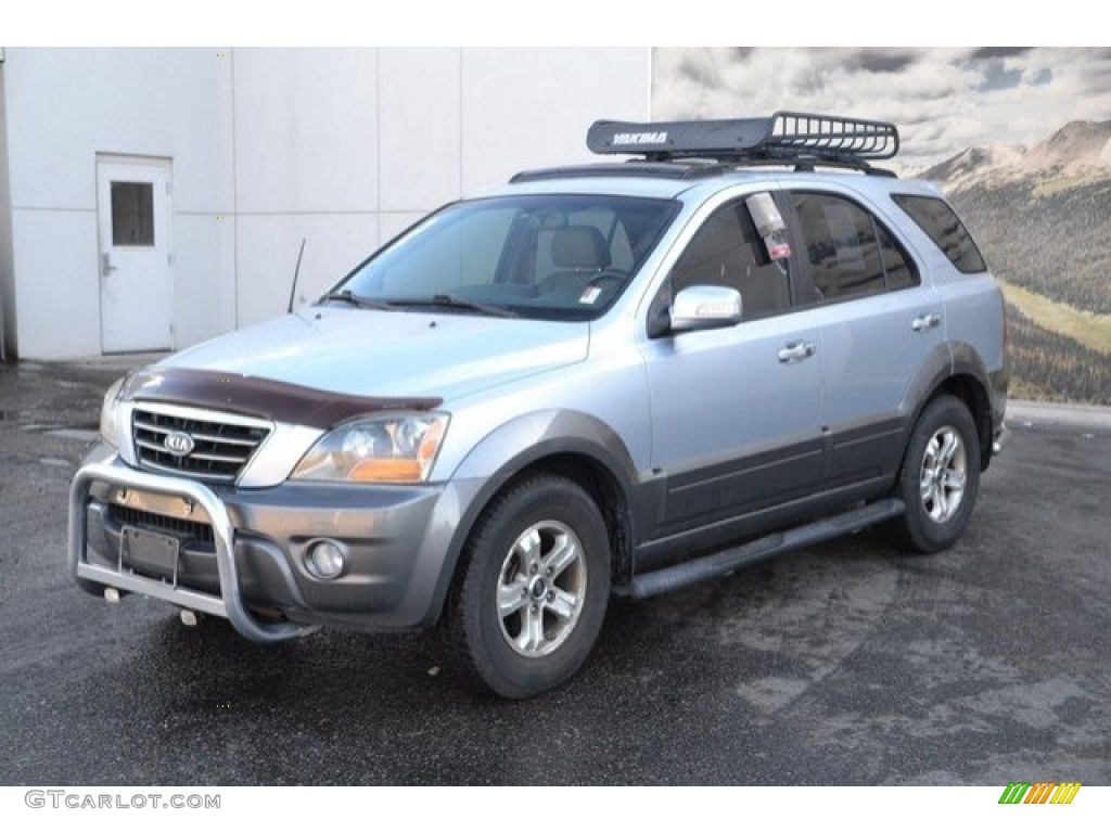 2007 Sorento EX 4WD - Silver / Gray photo #2