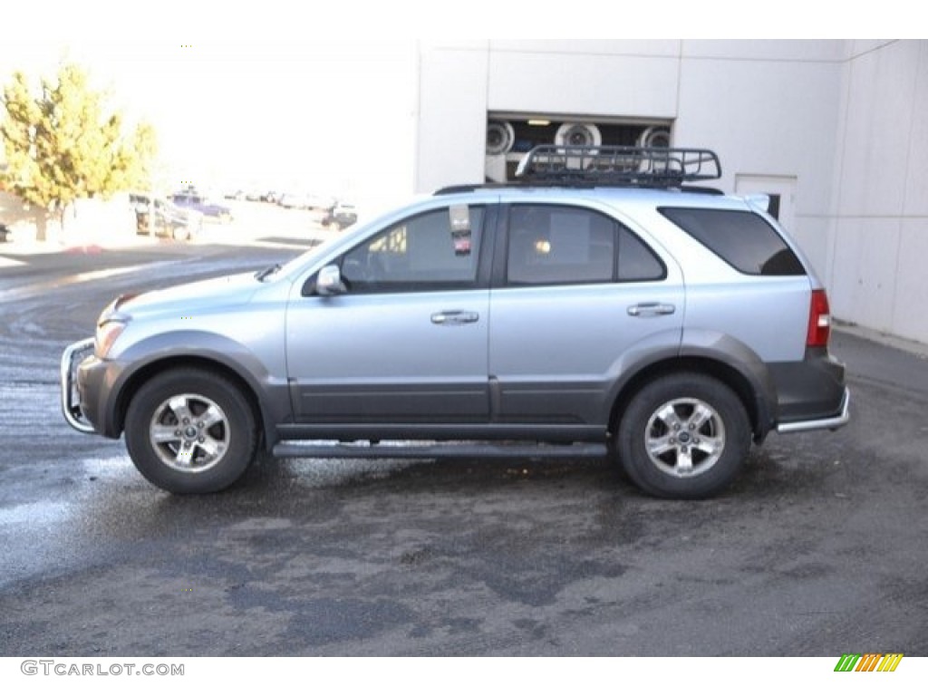 2007 Sorento EX 4WD - Silver / Gray photo #3