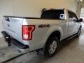 2017 Ingot Silver Ford F150 XLT SuperCab 4x4  photo #3