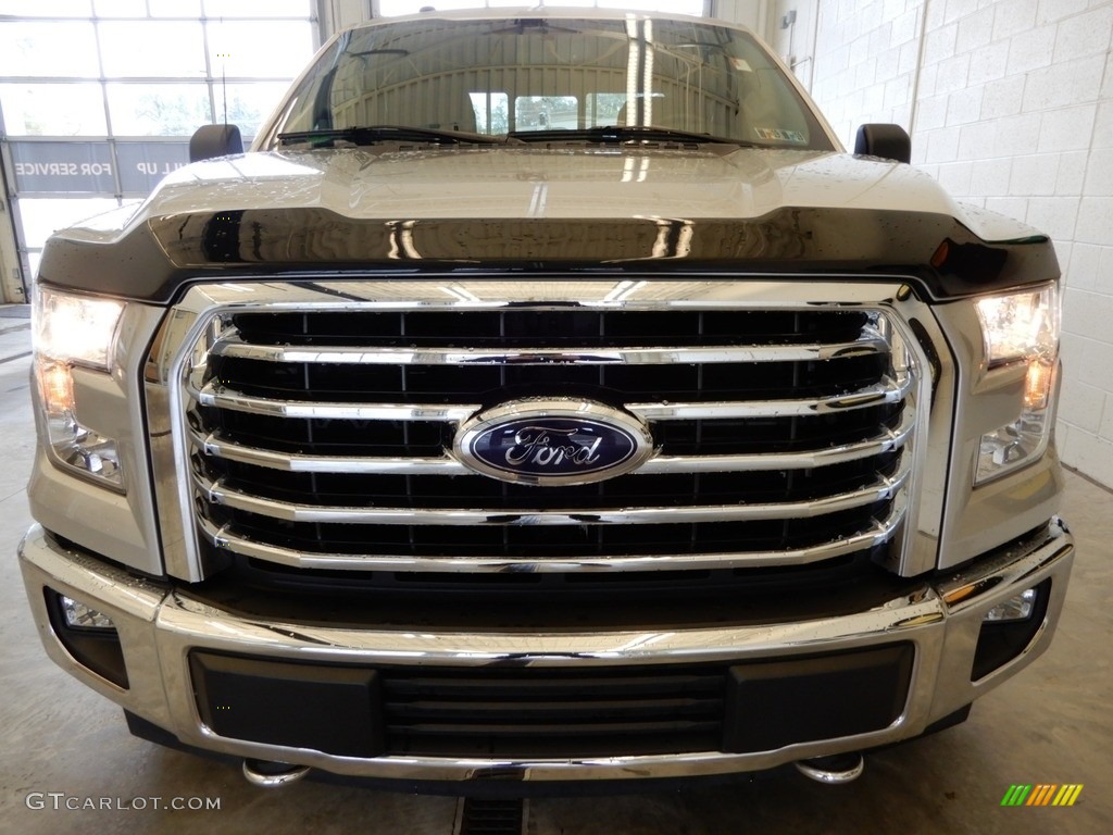 2017 F150 XLT SuperCab 4x4 - Ingot Silver / Earth Gray photo #8
