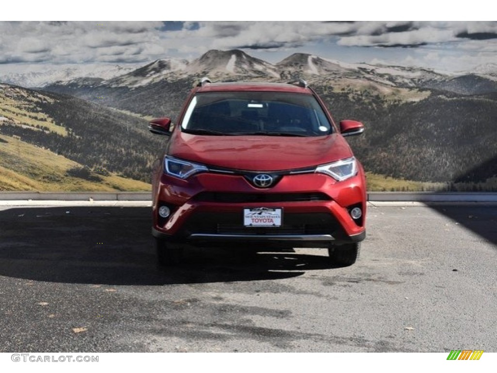 2018 RAV4 XLE AWD - Ruby Flare Pearl / Black photo #2