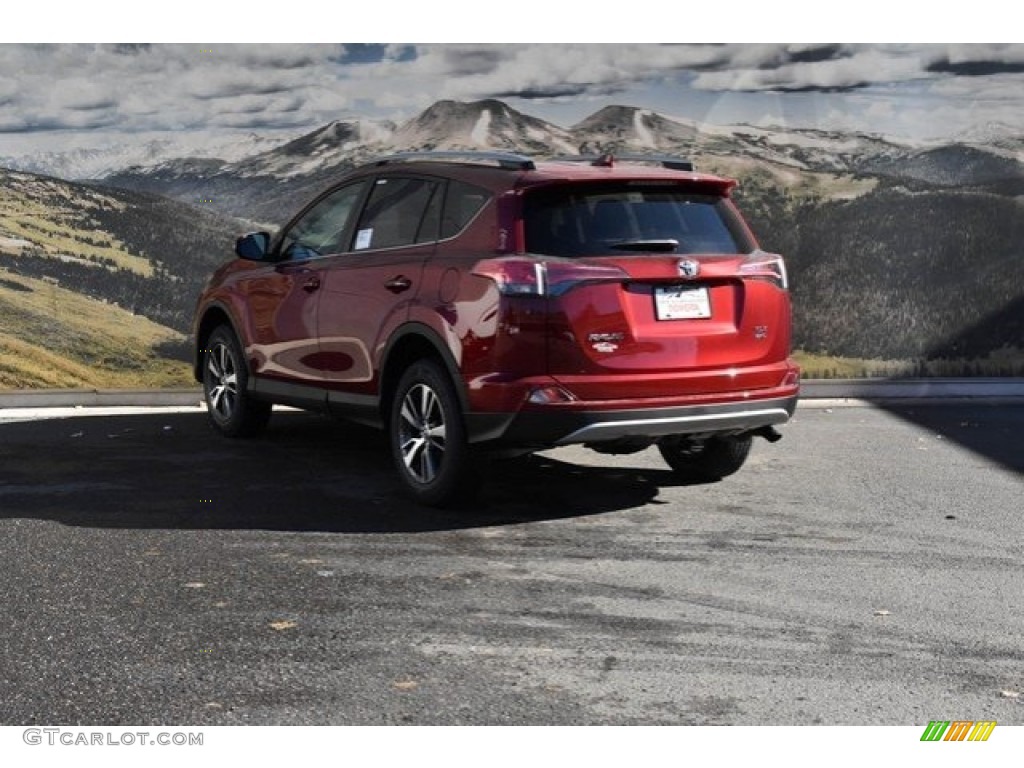 2018 RAV4 XLE AWD - Ruby Flare Pearl / Black photo #3