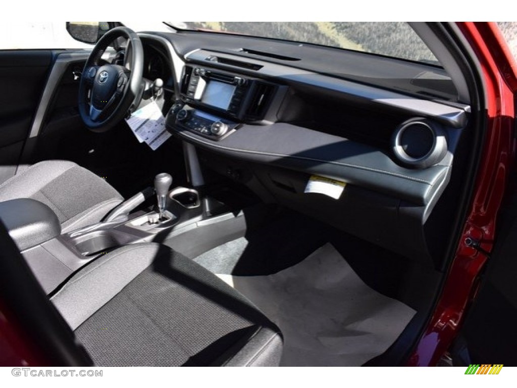 2018 RAV4 XLE AWD - Ruby Flare Pearl / Black photo #11